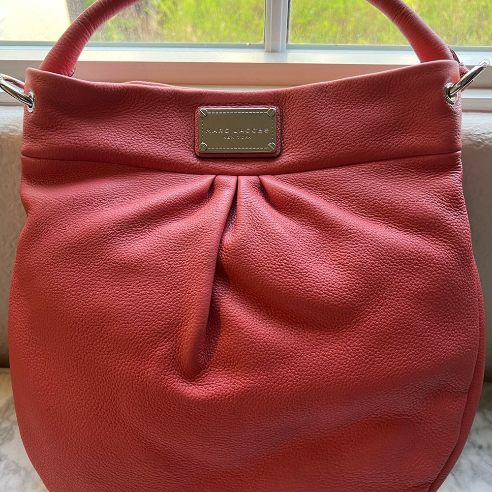 Marc by Marc Jacobs Classic Q Hillier Hobo Bag Blk Leather Crossbody & Shoulder